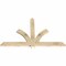 Ekena Millwork Redmond Rough Sawn Timber Gable Bracket, Douglas Fir, 60"W x 38"H x 2"D x 4"F, 15/12 Pitch GBW060X38X0204RED00RDF - alternate 4